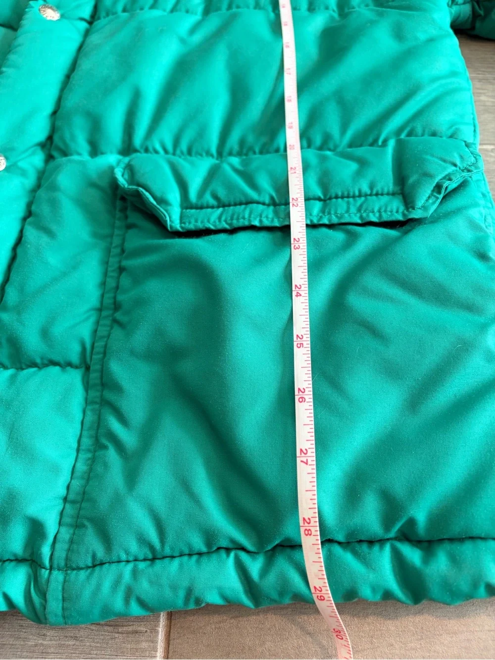 Vintage The North Face Green Puffer Jacket